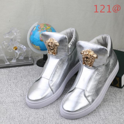 Versace High Tops Shoes For Men #136878 $97.00 USD, Wholesale Replica Versace High Tops Shoes