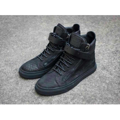 Giuseppe Zanotti GZ High Tops Shoes For Men #230866 $107.00 USD, Wholesale Replica Giuseppe Zanotti High Tops Shoes