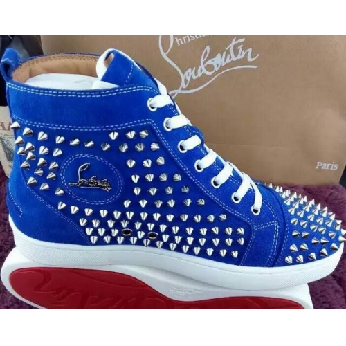 Christian Louboutin CL High Tops Shoes For Women #238760 $90.00 USD, Wholesale Replica Christian Louboutin High Top Shoes