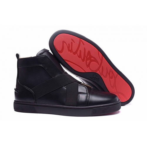 Christian Louboutin CL High Tops Shoes For Men #257221 $100.00 USD, Wholesale Replica Christian Louboutin High Top Shoes