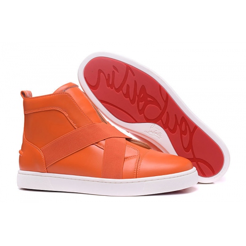 Christian Louboutin CL High Tops Shoes For Men #257222 $100.00 USD, Wholesale Replica Christian Louboutin High Top Shoes