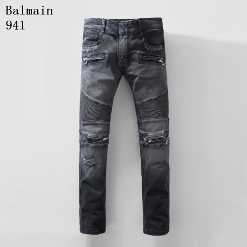 Balmain Jeans For Men Trousers #260896 $68.00 USD, Wholesale Replica Balmain Jeans