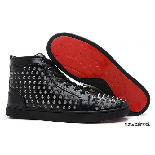 Christian Louboutin CL High Tops Shoes For Men #265321 $115.00 USD, Wholesale Replica Christian Louboutin High Top Shoes