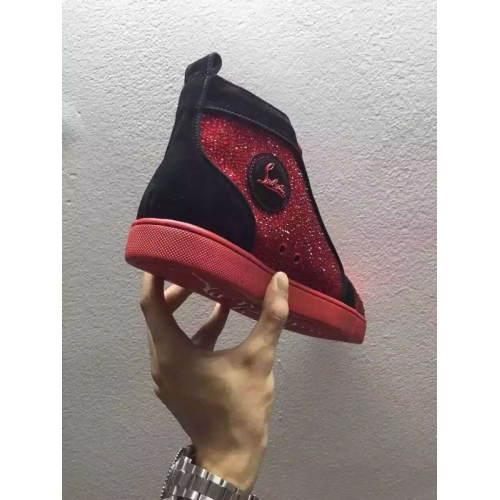 Replica Christian Louboutin CL High Tops Shoes For Women #265386 $115.00 USD for Wholesale