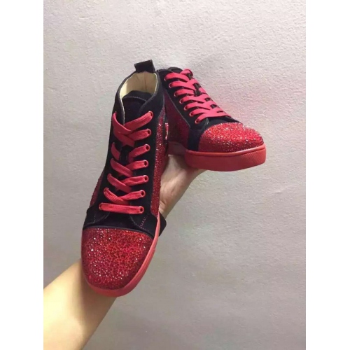 Replica Christian Louboutin CL High Tops Shoes For Women #265386 $115.00 USD for Wholesale