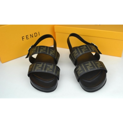 Replica Fendi Sandal For Men #285882 $46.00 USD for Wholesale