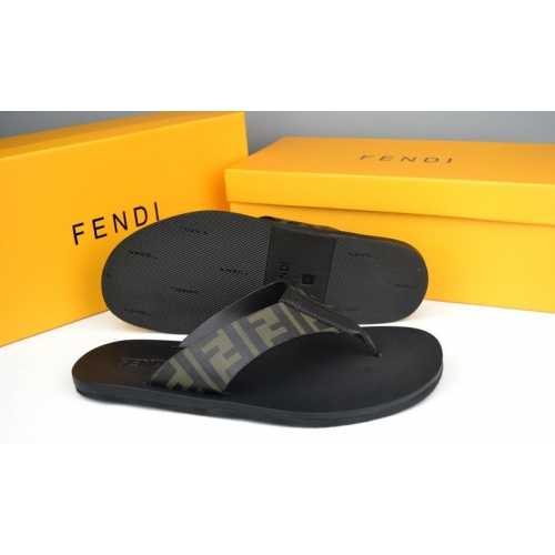 Fendi Slippers For Men #285888 $44.00 USD, Wholesale Replica Fendi Slippers