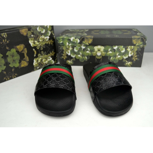 Replica Gucci Slippers For Men #285952 $44.00 USD for Wholesale