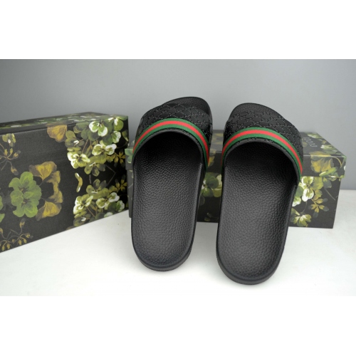 Replica Gucci Slippers For Men #285952 $44.00 USD for Wholesale