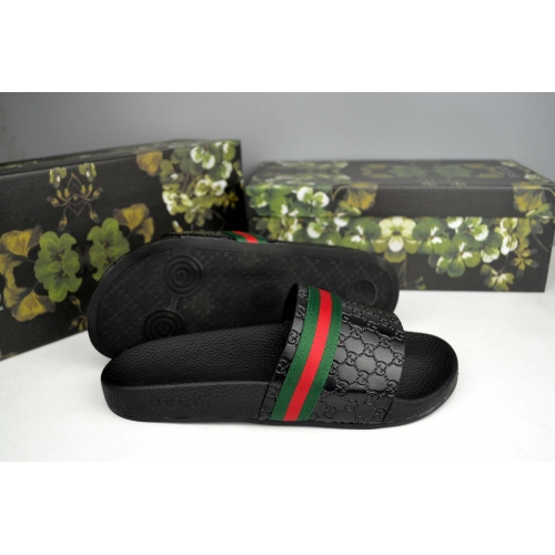 Replica Gucci Slippers For Men #285952 $44.00 USD for Wholesale