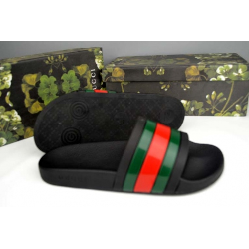 Gucci Slippers For Men #286304 $44.00 USD, Wholesale Replica Gucci Slippers