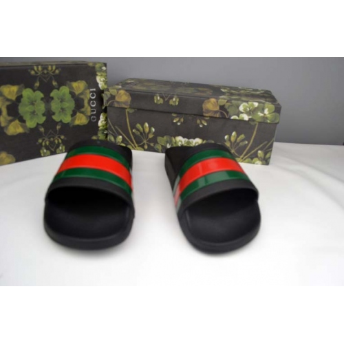 Replica Gucci Slippers For Men #286304 $44.00 USD for Wholesale