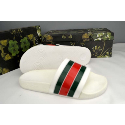 Gucci Slippers For Men #286305 $44.00 USD, Wholesale Replica Gucci Slippers