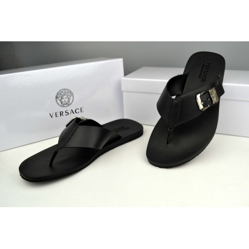 Versace Slippers For Men #287835 $42.80 USD, Wholesale Replica Versace Slippers