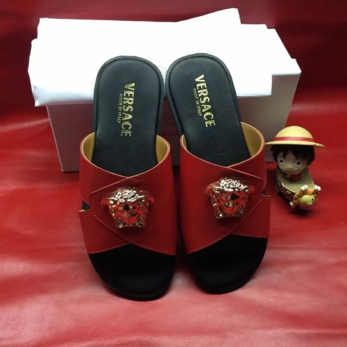 Replica Versace Slippers For Men #287846 $42.80 USD for Wholesale