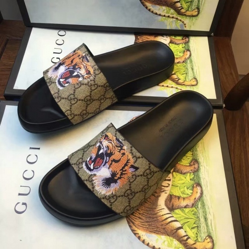 Gucci Slippers For Men #296662 $40.00 USD, Wholesale Replica Gucci Slippers