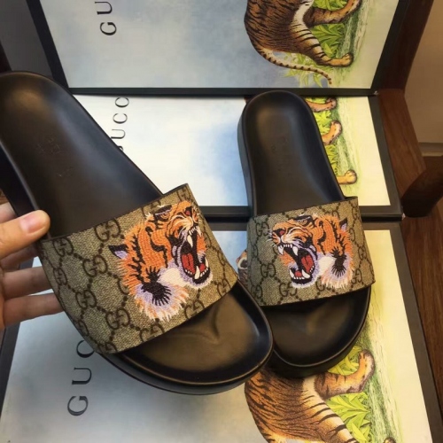 Replica Gucci Slippers For Men #296662 $40.00 USD for Wholesale