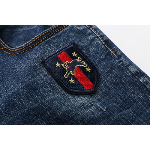 Replica Gucci Jeans For Men #312875 $40.00 USD for Wholesale