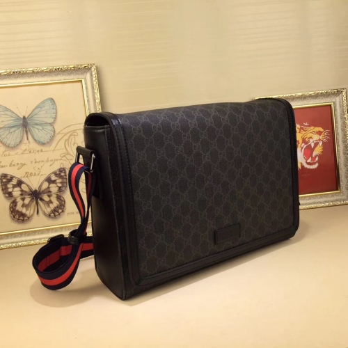 Replica Gucci AAA Quality Messenger Bags For Men #355664 $82.00 USD for Wholesale