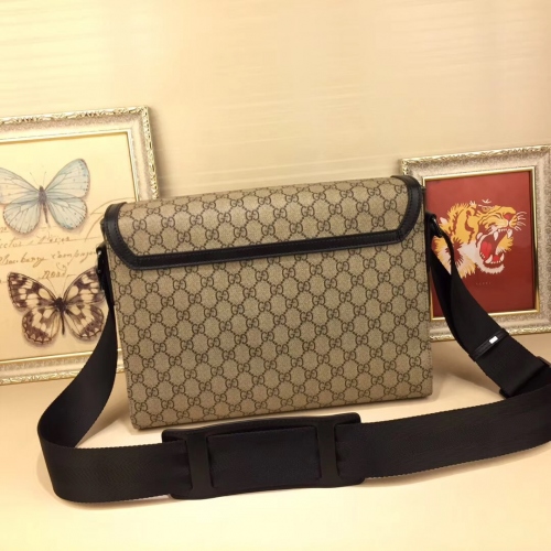 Replica Gucci AAA Quality Messenger Bags For Men #355665 $82.00 USD for Wholesale