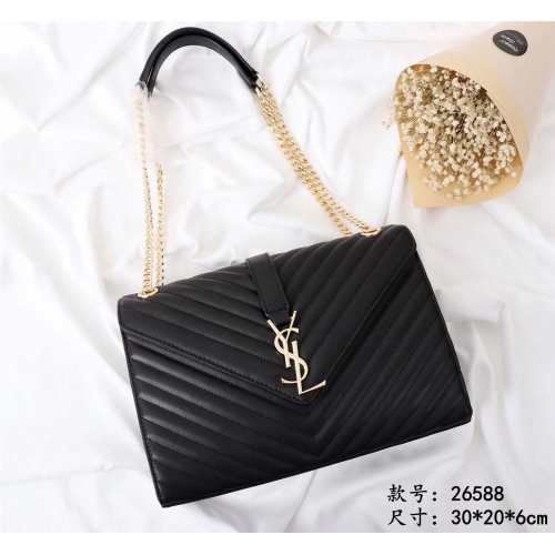 Yves Saint Laurent YSL AAA Quality Handbags #357776 $122.50 USD, Wholesale Replica Yves Saint Laurent AAA Handbags