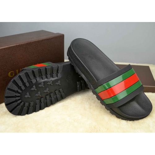 Gucci Slippers For Men #365820 $42.10 USD, Wholesale Replica Gucci Slippers