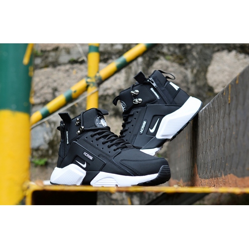 Replica Nike Huarache X Acronym City MID Leather For Men #406221 $64.00 USD for Wholesale