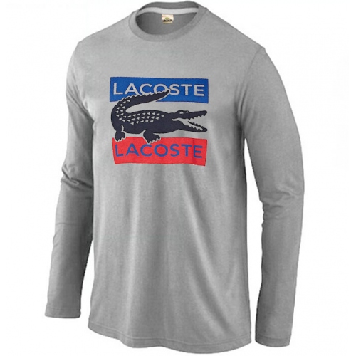 Lacoste T-Shirts Long Sleeved For Men #413821 $24.80 USD, Wholesale Replica Lacoste T-Shirts