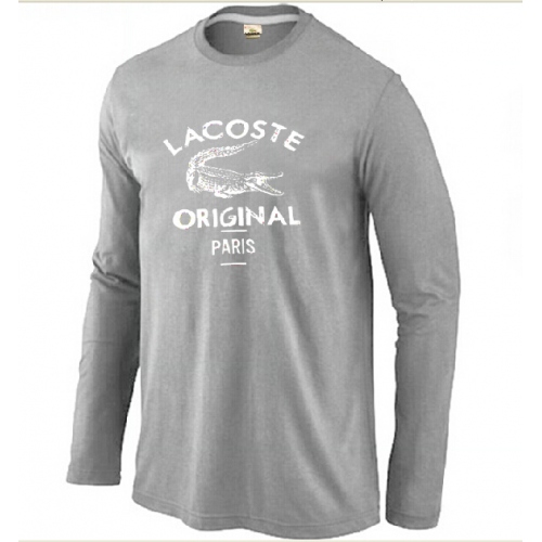 Lacoste T-Shirts Long Sleeved For Men #413856 $24.80 USD, Wholesale Replica Lacoste T-Shirts