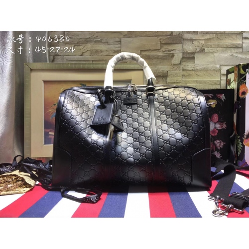 Gucci AAA Quality Travel Bags #420474 $98.00 USD, Wholesale Replica Gucci Travel Bags