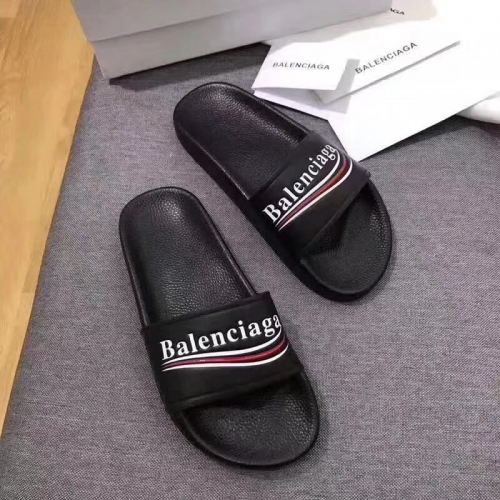 Replica Balenciaga Slippers For Men #423433 $44.00 USD for Wholesale