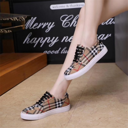 Replica Burberry Shoes For Women #423472 $80.00 USD for Wholesale