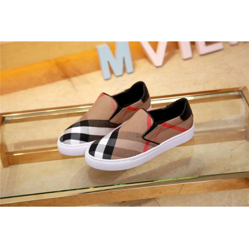 Burberry Shoes For Women #423475 $76.00 USD, Wholesale Replica Burberry Casual Shoes