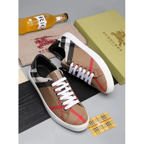 Replica Burberry Shoes For Women #423478 $80.00 USD for Wholesale