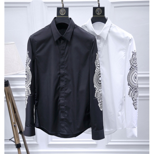 Replica Dolce & Gabbana Shirts Long Sleeved For Men #428642 $86.50 USD for Wholesale