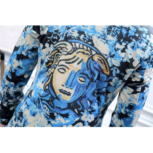 Replica Versace Suits Long Sleeved For Men #428735 $106.00 USD for Wholesale