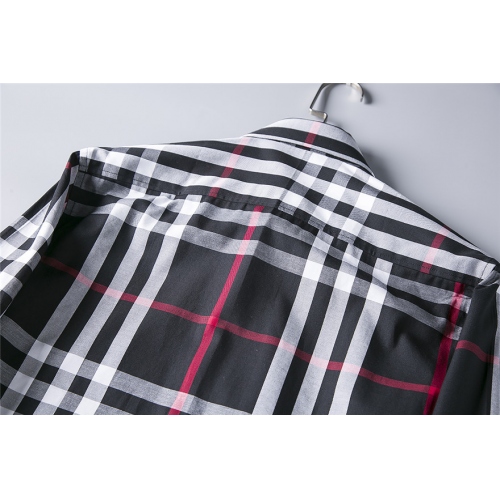 Replica Burberry Shirts Long Sleeved For Men #428743 $38.00 USD for Wholesale