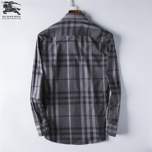 Replica Burberry Shirts Long Sleeved For Men #428748 $38.00 USD for Wholesale