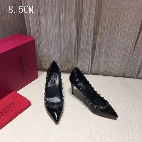 Replica Valentino High-Heeled Shoes For Women #432745 $81.00 USD for Wholesale