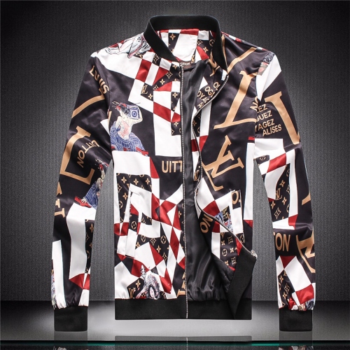 Louis Vuitton Jackets Long Sleeved For Men #434448 $52.00 USD, Wholesale Replica Louis Vuitton LV Coat &amp; Jackets