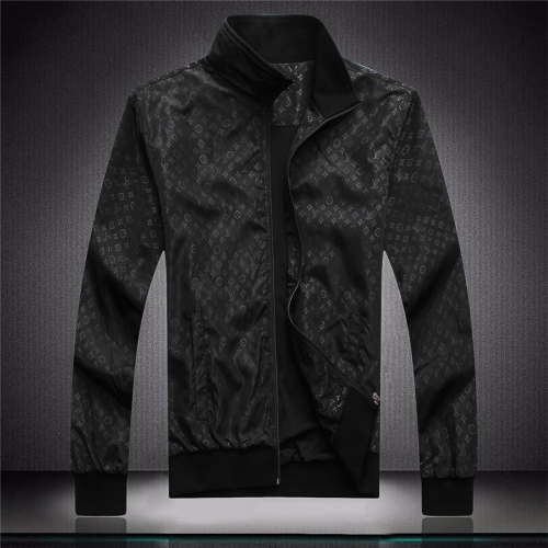 Louis Vuitton Jackets Long Sleeved For Men #434453 $52.00 USD, Wholesale Replica Louis Vuitton LV Coat &amp; Jackets