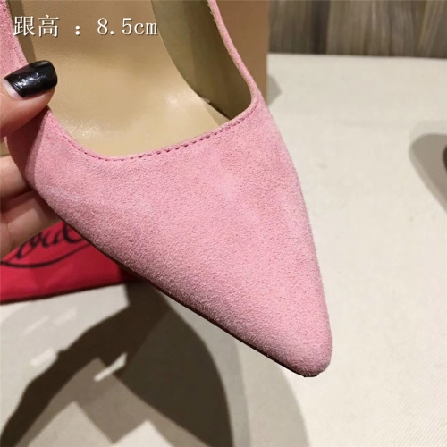 Replica Christian Louboutin CL High-heeled Shoes For Women #436609 $82.50 USD for Wholesale