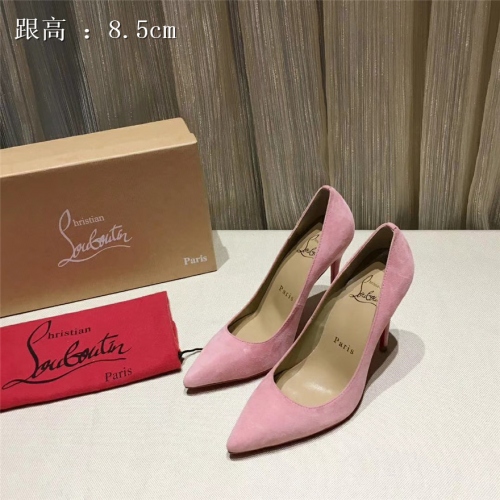 Replica Christian Louboutin CL High-heeled Shoes For Women #436609 $82.50 USD for Wholesale