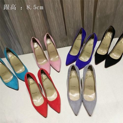 Replica Christian Louboutin CL High-heeled Shoes For Women #436609 $82.50 USD for Wholesale