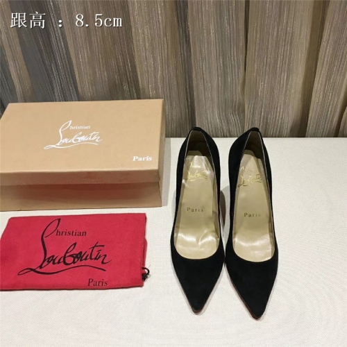 Replica Christian Louboutin CL High-heeled Shoes For Women #436625 $82.50 USD for Wholesale