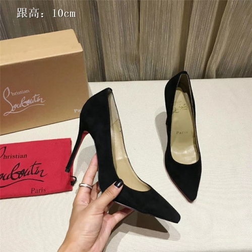 Replica Christian Louboutin CL High-heeled Shoes For Women #436641 $82.50 USD for Wholesale