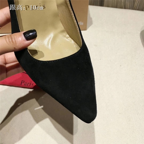 Replica Christian Louboutin CL High-heeled Shoes For Women #436641 $82.50 USD for Wholesale