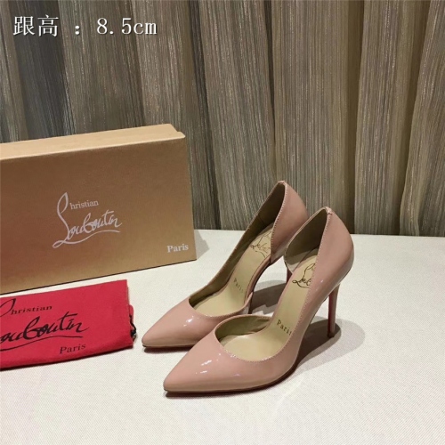 Christian Louboutin CL High-heeled Shoes For Women #436649 $82.50 USD, Wholesale Replica Christian Louboutin High-heeled shoes