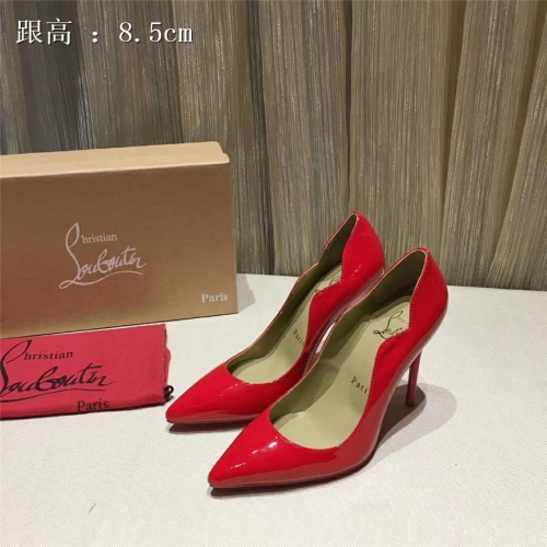 Christian Louboutin CL High-heeled Shoes For Women #436651 $82.50 USD, Wholesale Replica Christian Louboutin High-heeled shoes