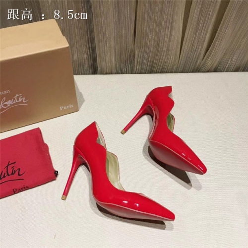 Replica Christian Louboutin CL High-heeled Shoes For Women #436651 $82.50 USD for Wholesale